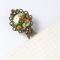 thumbnail image 5 of Cactus Vintage Copper-Colored Lace Bookmarks - Stainless Steel Reading Accessories - Set of 2 Bookmarks for Book Lovers, 5 of 5