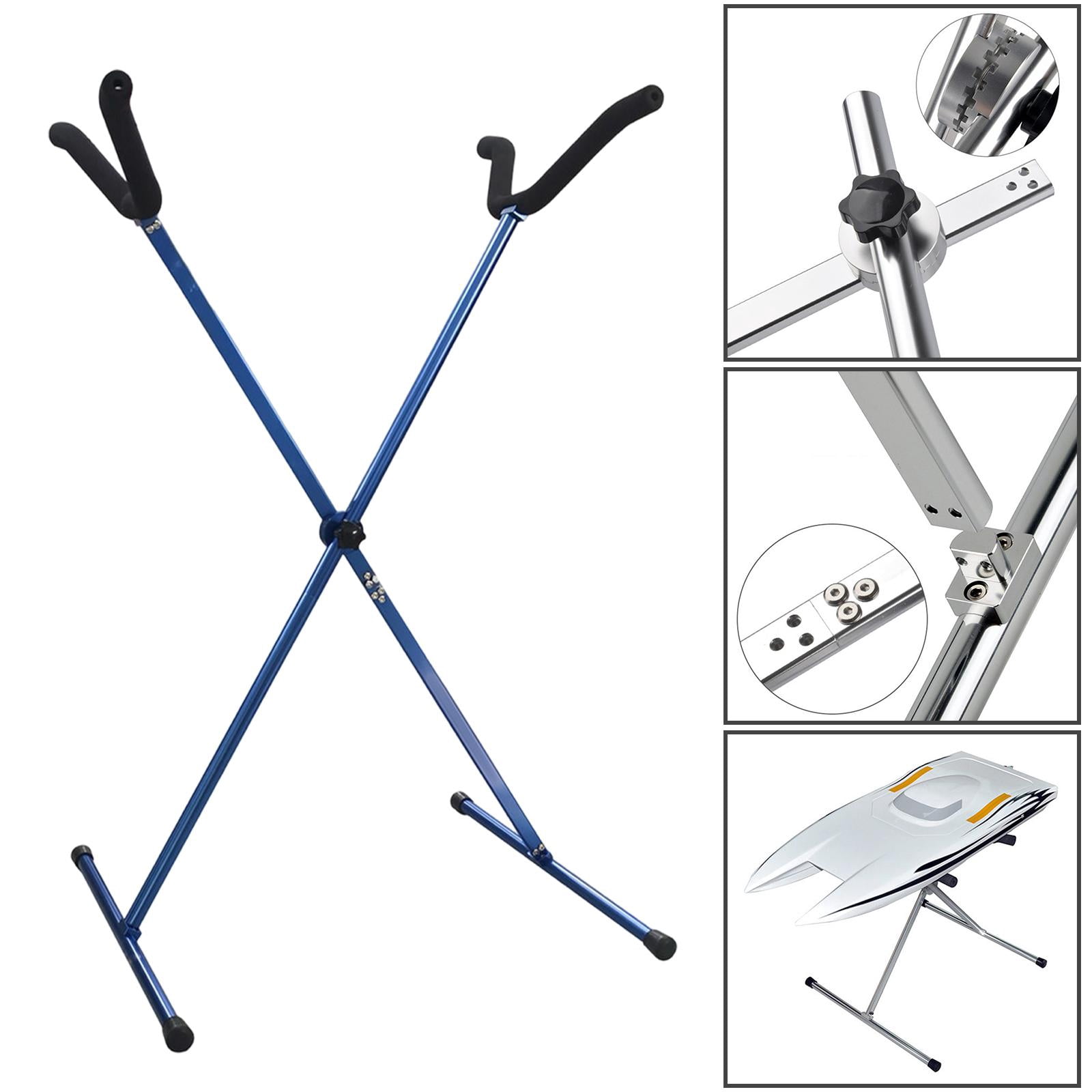 LeeQinersw RC Airplane Model Display Stand Aircraft Model Rack Multipurpose for Living Room Dark Blue
