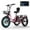 Pink, variant on Lilypelle Peak 1100w Electric Tricycle for Adults, 7 Speed 20" x 4.0 " Fat Tire 3 Wheel Electric Bike, 48V 14.5Ah Removable Battery, Aluminum Motorized MountainTrike W/ Front & Rear Basket  & Cover