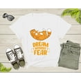 thumbnail image 3 of Dream without Fear Funny Cool Yellow Cat Kitten Animal T-Shirt Cat Kitten Lover Gift T Shirt for Men Women Kids Boys Girls Graphic Tshirt, 3 of 8