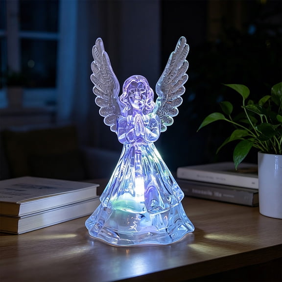Enchanting Led Desktop Night Light, Multicolor Soft Festive Glow, Christmas Holiday Bedroom Living Room Decor, Led Desktop Night Light Soft Festive
