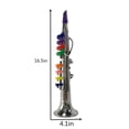 thumbnail image 1 of Jouet Saxophone Argenté pour Enfants Instrument de Musique pour Groupe Activité de Simulation, 1 of 6