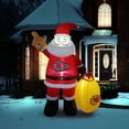 thumbnail image 5 of Kansas City Chiefs Inflatable Santa, 5 of 5