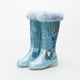 thumbnail image 1 of Disney otoño e invierno frozen nuevas niñas botas de tacón alto niña princesa elsa botas más terciopelo cálido niños nieve boots34-Insole 21CM Gao Jinjia LED, 1 of 2