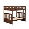 thumbnail image 4 of AFI Columbia Bunk Bed Full over Full with USB Charging Station in Walnut, 4 of 5