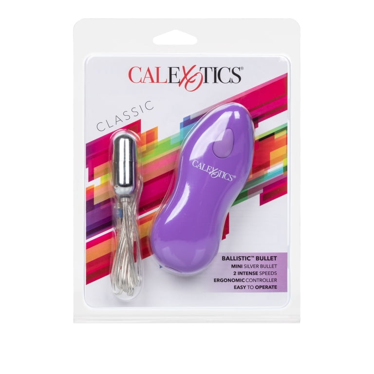 California Exotic Novelties Ballistic Universal Mini 2-Speed Bullet, Silver  - Walmart.com