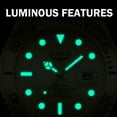 thumbnail image 4 of ZUNPAI Watches for Men with Luminous Calendar Waterproof, Men's Wristwatch Fashion Quartz Analog Stainless Steel Strap Watch, 4 of 8