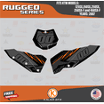 thumbnail image 3 of Kalair GFX Graphics Kit for Ktm Motocross 2-STROKE 125SX, 150SX and 250SX (2007) Rugged Series, 3 of 5