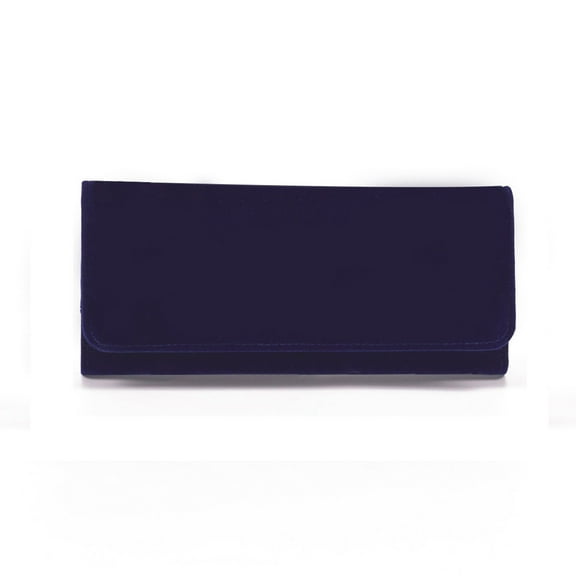 Cevemin Portable Jewelry Roll Organizer - Detachable Travel Jewelry Case for Earrings, Necklaces, Bracelets, Rings with Folding Design & Secure Storage (Includes Storage Bag)