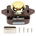 thumbnail image 2 of Cabinet Push Button Latch Stylish Keyless Lock for RV Yacht Motorhome, 2 of 7