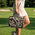 thumbnail image 4 of Pzuqiu Duck Silhouette Camouflage Pattern Golf Cart Seat Covers Pockets, 4 Front Pockets, Suitable for Outdoor, Fit for Club Car 2 Person Carts, 4 of 9