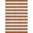 thumbnail image 2 of Addison Rugs Mayfield Washable Transitional Stripes Paprika Rectangle Rug, 2'6" x 3'10", 2 of 6