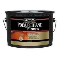 Minwax Interior Oil-Base Clear Wood Floor Polyurethane, Satin, 2.5 gal.
