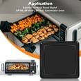 thumbnail image 7 of Air Fryer Grill Pan, 13 * 13'' Air Fryer Grill Crisper Plate Rack Accessories Replacement Parts Tray for Ninja Foodi SP101 SP100 Air Fryer Oven, 7 of 7