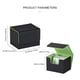 thumbnail image 2 of Más de 100 tarjetas Caja de almacenamiento de tarjetas Caja de baraja de cartas coleccionables para tarjetas TCG, 2 of 9