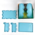 thumbnail image 3 of de resina de silicona hecho a mano dominó caja de almacenamiento Zulema moldes artesanales, 3 of 8
