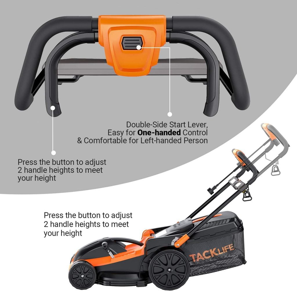 TACKLIFE KALM1340A 16 Inch 11 Amp Electric Lawn