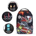 thumbnail image 4 of Mochila escolar UNIKER Skateboard Boy para adolescentes de 15.6 pulgadas, 4 of 6