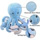 thumbnail image 3 of Lindo muñeco de peluche de pulpo, muñeco de pulpo sonriente, muñeco para niños Sailing Electrónica, 3 of 3