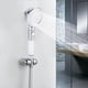 thumbnail image 5 of Rociador de mano multifuncional para baños domésticos Cabezal de ducha ajustable de 3 niveles, 5 of 8