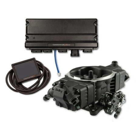 Holley EFI 550-1012 Terminator X Max Stealth 4150 with Transmission Control, Black