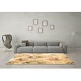 thumbnail image 3 of Ahgly Company Indoor Rectangle Abstract Brown Contemporary Area Rugs, 2' x 3', 3 of 4