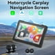 thumbnail image 2 of Motocicleta Inalámbrico Carplay Impermeable 1080P 5 Pulgadas WiFi Inalámbrico Android-Auto DVR Dash Cam Detección de Presión de Neumáticos PND, 2 of 5