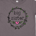 thumbnail image 4 of Inktastic Big Sister Leaves, Circle, Heart Girls Toddler T-Shirt, 4 of 5