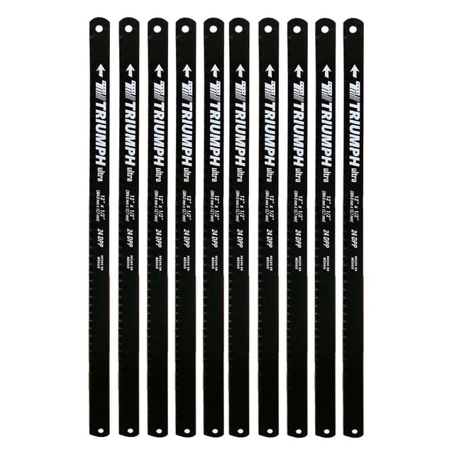 Segueta Triumph Ultra 12 Pulgadas 24 DPP 10 Piezas BLUMOL 35911