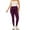 Plum, variant on MOA Collection Women's Plus Size Microfiber Full Length Leggings