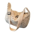 thumbnail image 4 of Bolso bandolera para mujer, estuche portátil, regalo, bolso de hombro grande y moderno para picnic Blanco, 4 of 7