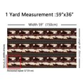 thumbnail image 3 of Castle Fairy Bohemian Aztec Fabric by the Yard 5 Yard,Cow Print Sewing Fabric,Brown Red Fabric for Sewing,Microfiber Teenager Bedroom Decor, 3 of 6