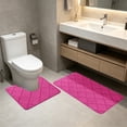 thumbnail image 6 of Dmlowu Bathroom Rugs Set of 2, Non-Slip Foam Bath Rugs with Absorbent Soft Microfiber, Machine Washable Bath Mat for Bathroom Floor Tub Shower, 6 of 6