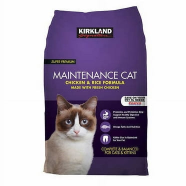 Kirkland Signature Chicken and Rice Cat Food 25 lbs.