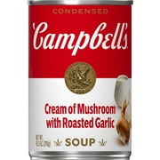 Campbell's Condensed Cream of Mushroom Soup with Roasted Garlic, 10.5 oz Can