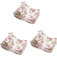 thumbnail image 1 of GFDYREE 48 Pcs Candy Bags Burlap Bags Wedding Clutch Rose Flower Pattern Pouch Handbag Roses, 1 of 7
