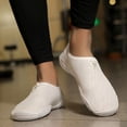 thumbnail image 6 of Womens Quick Dry Water Shoes Slip-On Barefoot Beach Pool Yoga Shoes Lightweight Non-Slip Aqua Socks White,Size 7.5, 6 of 6