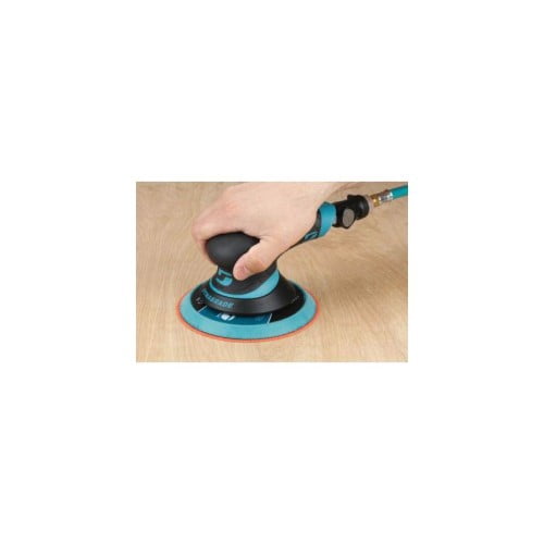 Dynabrade 6" (152 mm) Dia. Non-Vacuum Dynorbital Extreme Random Orbital Sander, .3 hp, 12,000 RPM, 3/32" (2.5 mm) Dia. Orbit, Rear Exhaust, PSA