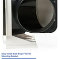 thumbnail image 3 of Panasonic Ezsv14 Ezsoffit Vent Soffit Termination System, 3 of 6