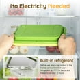 thumbnail image 4 of Rolled Ice Cream Maker Kit, 304 Stainless Steel Cold Plate with 2 Scrapers, No Electricity Required, Freezing Ice Cream Roll Maker Roller Machine for DIY Homemade Frozen Yogurt, Sorbet, 4 of 8