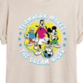 thumbnail image 3 of Disney - Teamwork Group  - Women's Oversized T-Shirt, 3 of 5