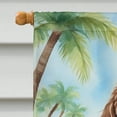 thumbnail image 3 of Labradoodle Luau House Flag, 3 of 7