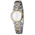 thumbnail image 1 of Mens Stainless Steel Two Tone Baton Analog Dress Watch MTP-1131G-7ARDF, 1 of 5