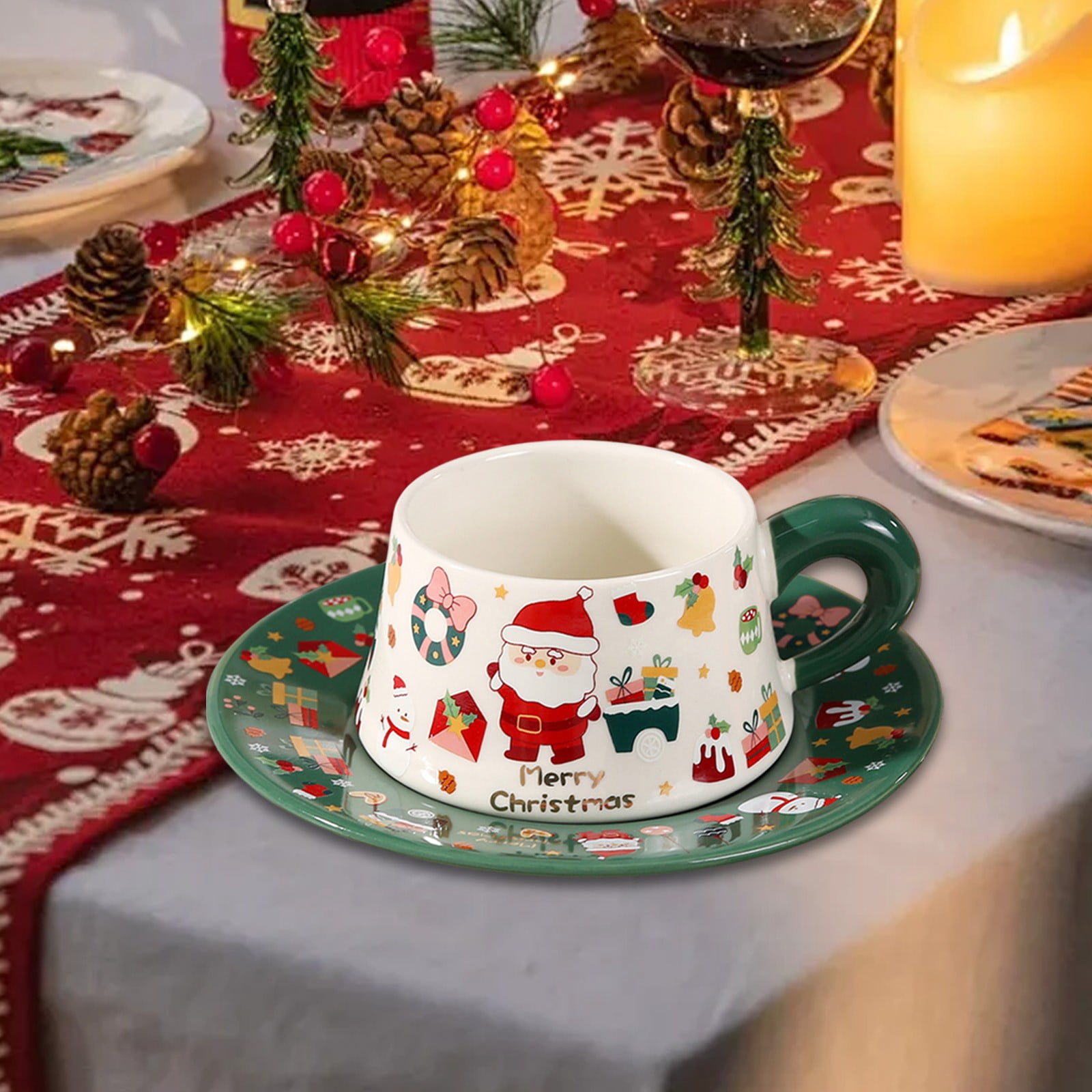 INOUT 2020年 Xmas ディッシュandカップ INOUT 2020年 Xmas ディッシュandカップ Amazon.com: Zubebe