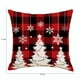 thumbnail image 3 of Fundas de almohada para decoración de Navidad A (Árbol de Navidad copos de nieve), 3 of 8