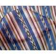 thumbnail image 4 of oneOone Silk Tabby Medium Blue Fabric Stripe Ikat Fabric For Sewing Printed Craft Fabric By The Yard 42 Inch Wide, 4 of 4