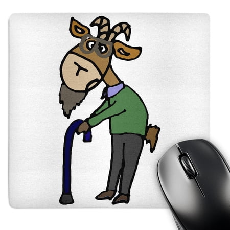 3dRose  Funny Old Goat Original Art  MousePad price history on PriceWatchPro