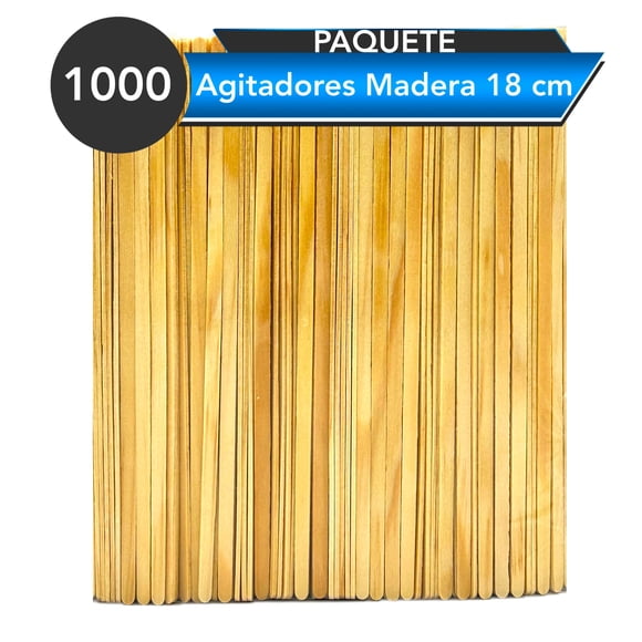 Agitadores de madera REGALCUR AGIT-18