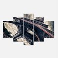 thumbnail image 2 of Paris Paris Eiffel Towerin Grungy Dramatic Style - Cityscape Canvas Print, 2 of 3