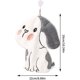 thumbnail image 2 of Toalla de baño para perros MACHAO lana coralina gris, 2 of 5